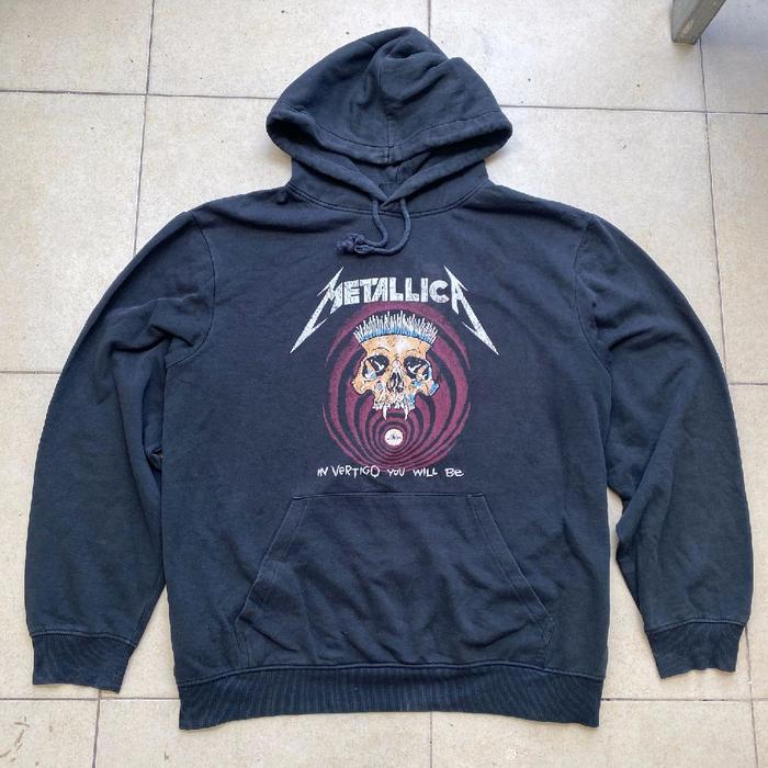 Hoodie band rock metal legend Metallica H&M Original second Bekas murah. Jual hoodie Metallica origi
