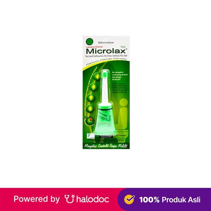 Microlax Gel 5 ml - Obat Sembelit & Wasir - Halodoc