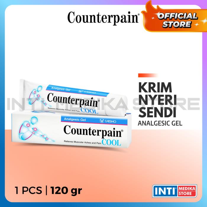 COUNTERPAIN - KRIM PEREDA NYERI SENDI OTOT | COUNTERPAIN COOL 120GR