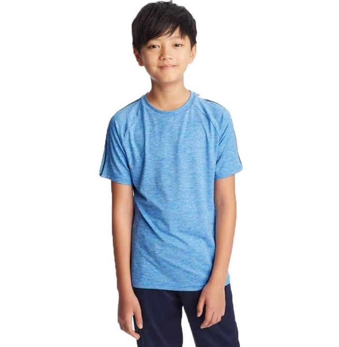 Kaos Anak C9 Champion Tech Blue Heather Original