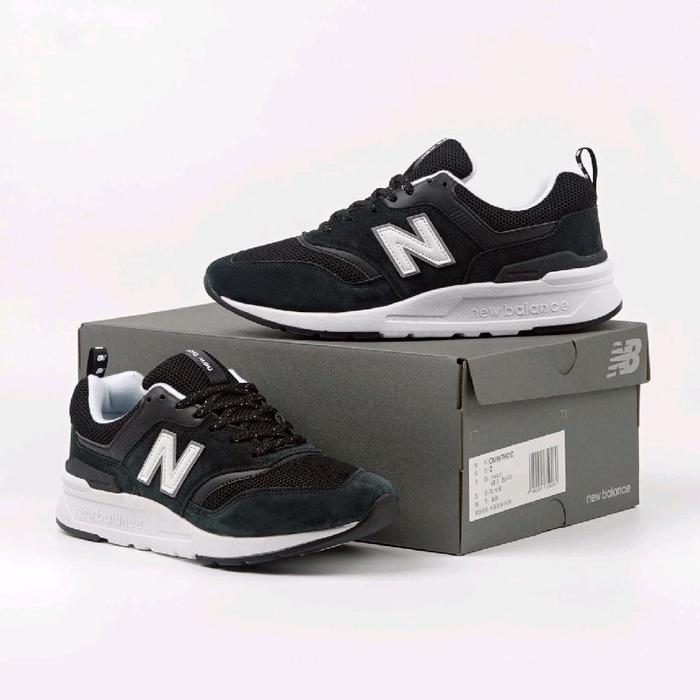NEW BALANCE 997H BLACK WHITE 100% BNIB