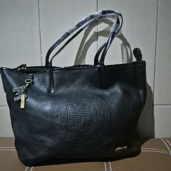 48. Tas Tote Metrocity Hitam Original