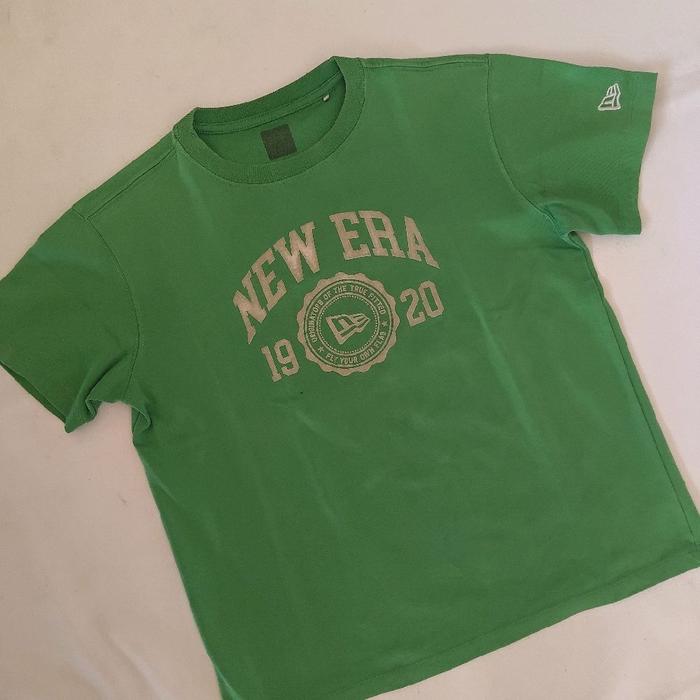 Baju Kaos New Era Anak 11-12 Tahun On Tag Second Original