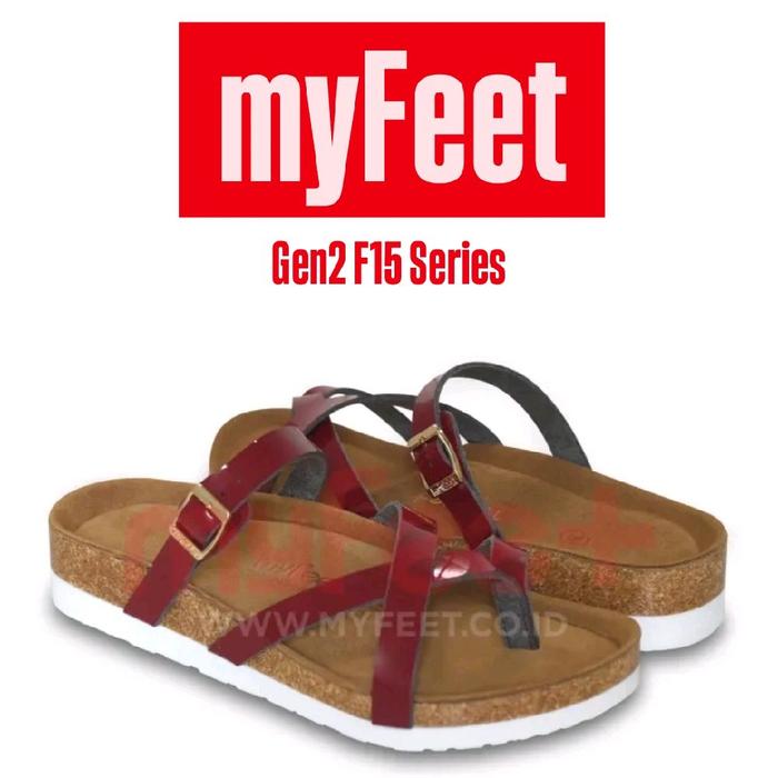 Sandal MYFEET Gen2 F15 Series Sandal Wanita Baik Untuk Kesehatan