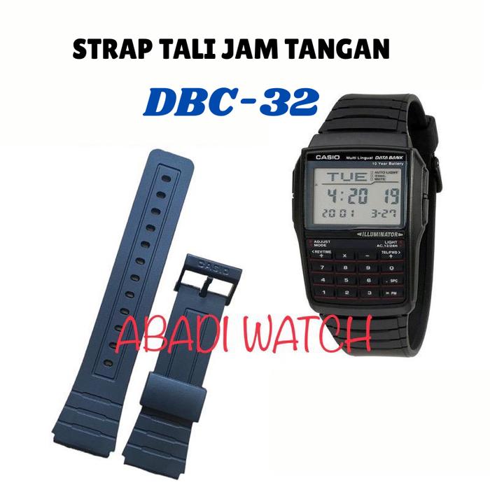 Tali Jam Tangan Databank DBC32 DBC 32 DBC-32 DBC62 DBC 62 DBC150 DBC 150 DBC-150 DBC30 DBC 30 DBC81 