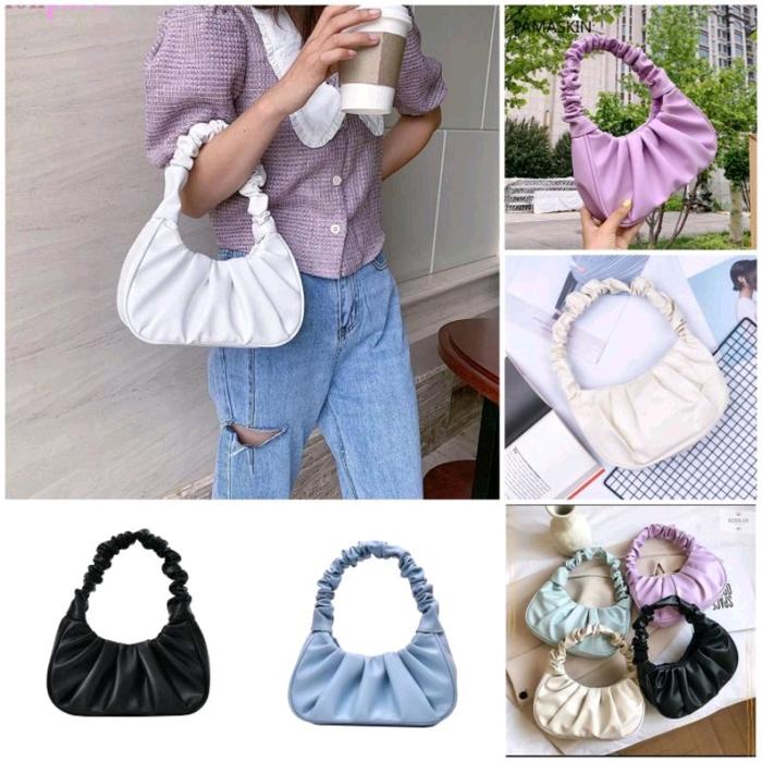 ASP_ Ayra TAS WANITA Korea bermotif Kerut By You Glow Fashion