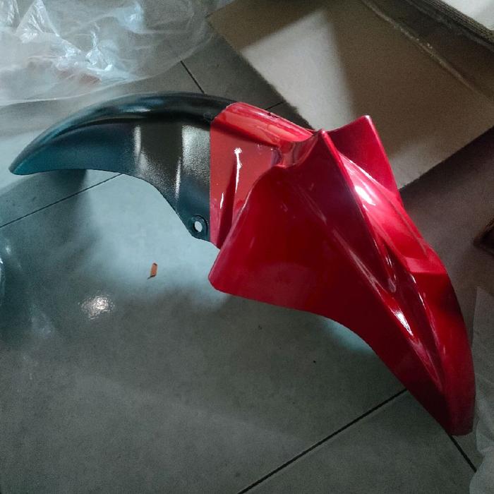 Slebor Front Fender Scorpio Z New Robot Merah Maroon , Biru , Biru Tua , Hijau , Putih , Kuning Baha