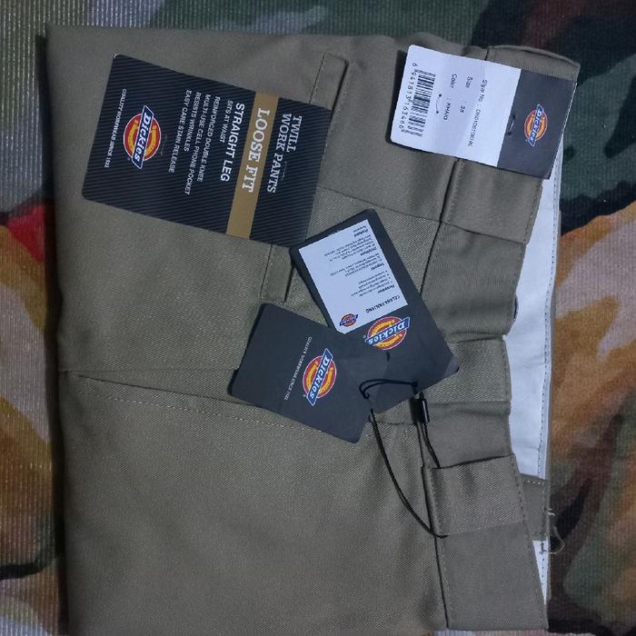 Dickies Loose Fit  Double Knee Khaki -  size 28×32