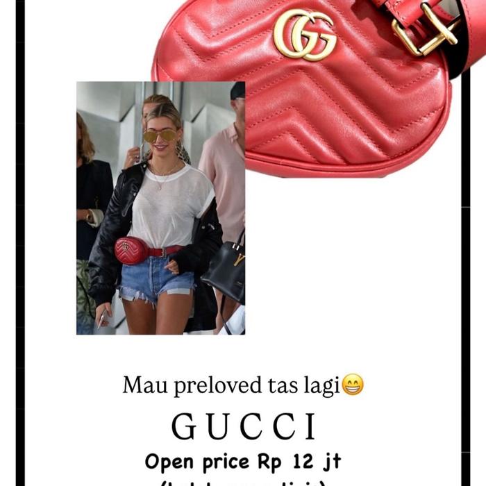 Gucci belt bag (Preloved - Original)