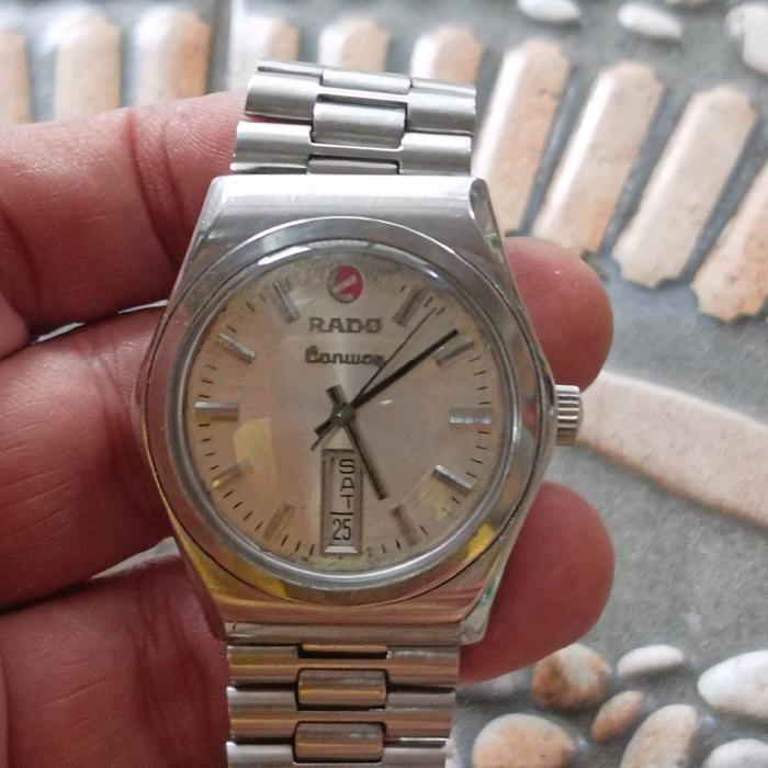 jam tangan rado conway vintage diameter 39mm