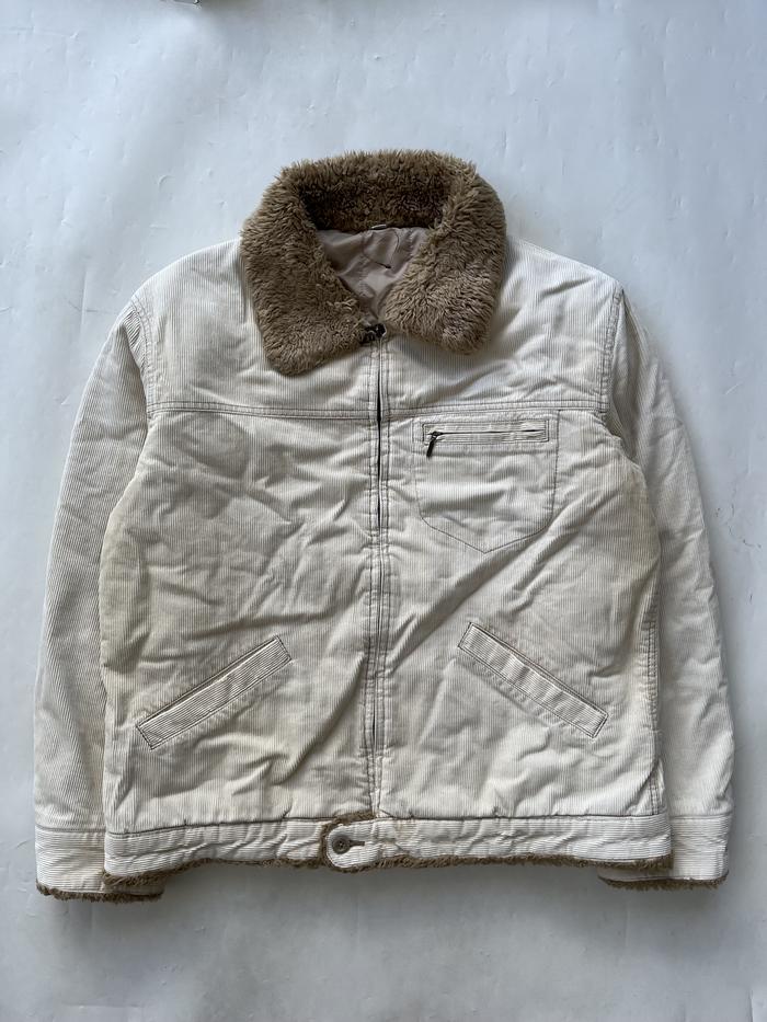 Uniqlo Corduroy Sherpa Trucker Jacket (JC-6867) XL (67x60)