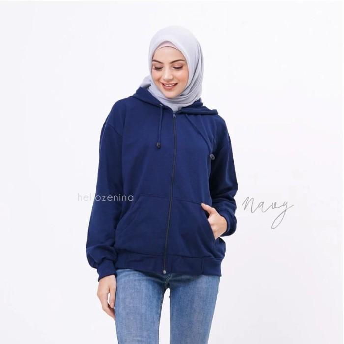 K✓I1 JAKET SWEATER HOODIE WANITA AERI HELLOZENINA I♫9P