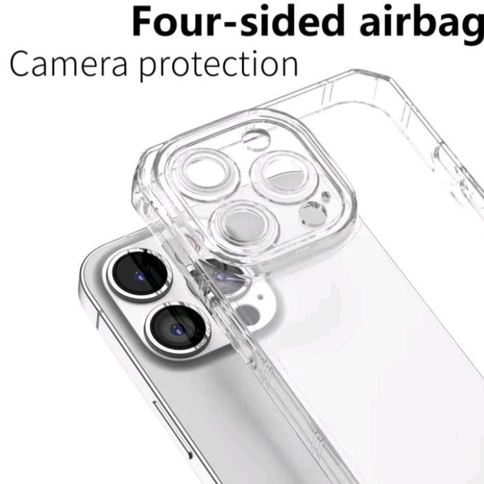 SILIKON TPU CLEAR BENING + PELINDUNG CAMERA APPLE 13 PRO