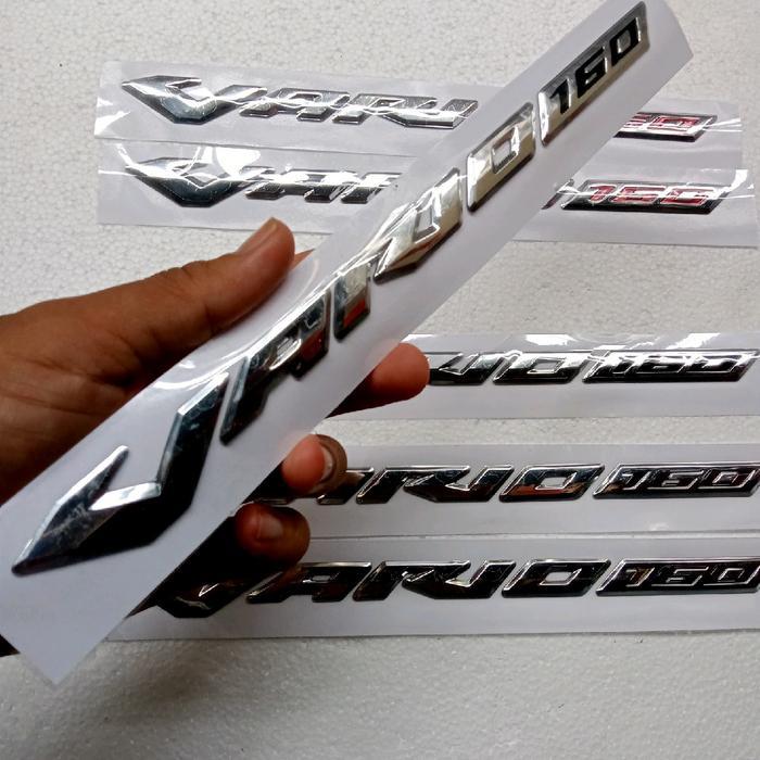 EMBLEM ORI VARIO 160, EMBLEM HONDA VARIO 160 harga sepasang [NTS]