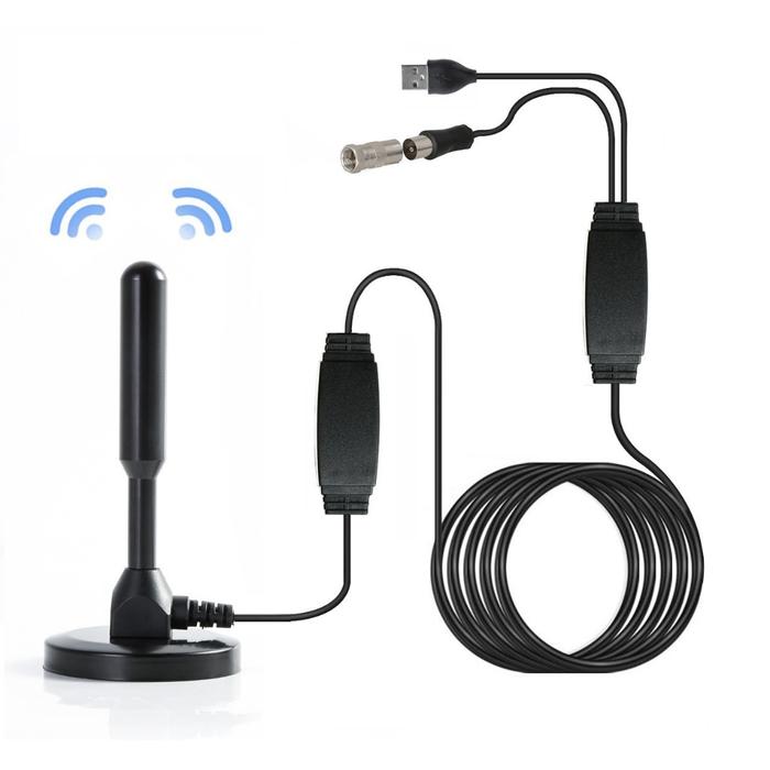 Antena TV Digital Indoor Outdoor Digital TV Antenna Hdtv Aperture TV Apertper 5 Meter