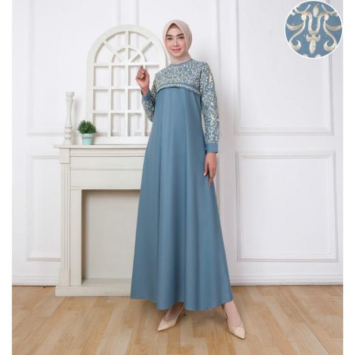 Gamis Hajrah Safir Part 2 warna lengkap ori guzel