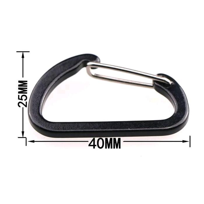 carabiner//karabiner//pengait //cantolan //carabiner aluminium alloy// carabiner snap