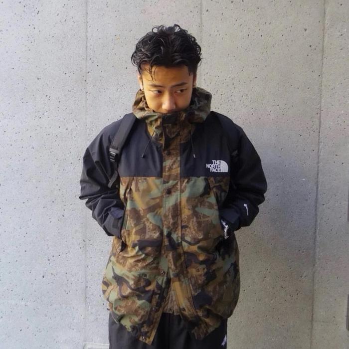 Jacket TNF Novelty Mountain Light Camo