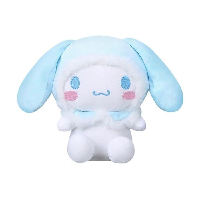 Boneka Cinamoroll Snow 40cm Bahan Plush Berlabel SNI - Mainan Boneka Anak