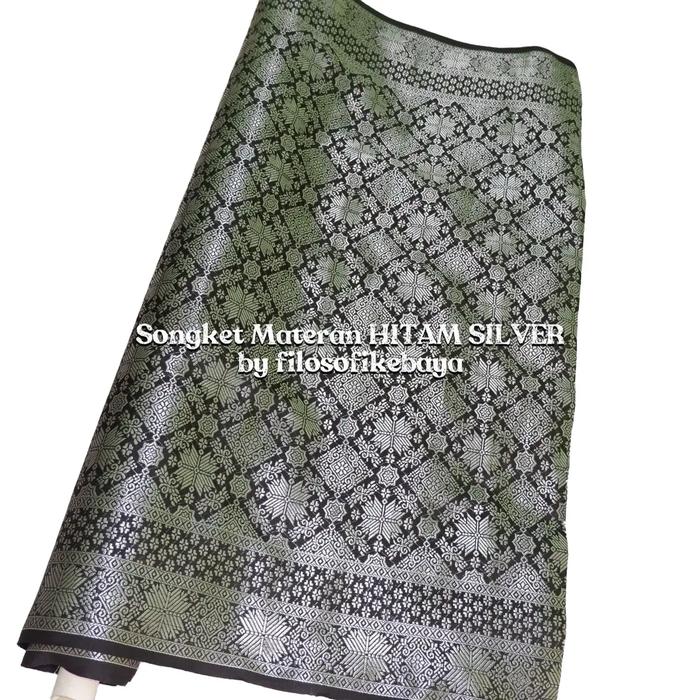 BAHAN SONGKET / KAIN SONGKET / SONGKET TENUN / SONGKET METERAN / SONGKET PALEMBANG TERBARU Benang Hi