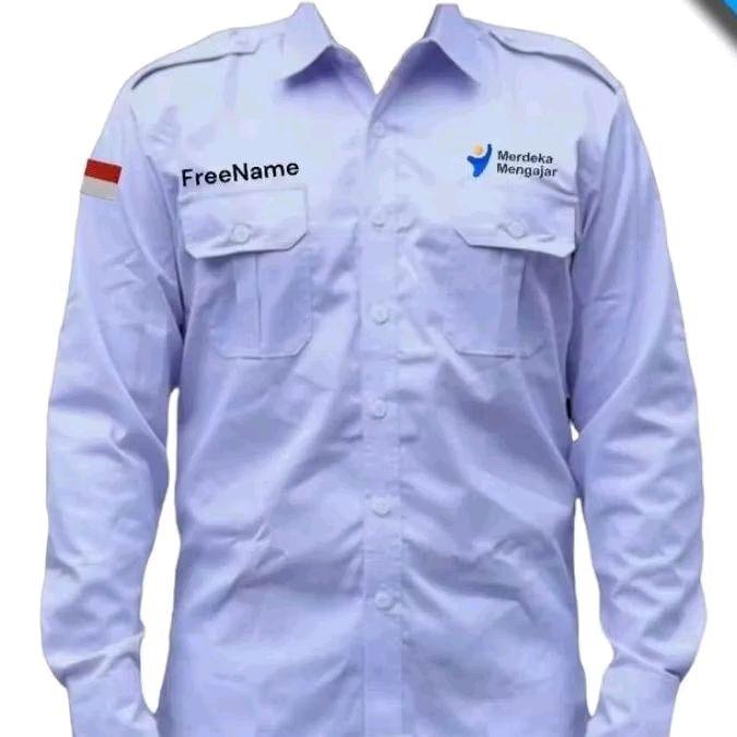 kemeja merdeka mengajar baju merdeka mengajar seragam merdeka mengajar Pdh merdeka mengajar Pdl merd