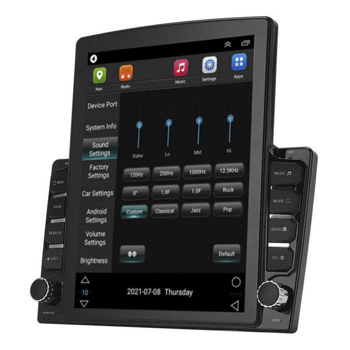 Stereo Mobil Layar GPS Otomatis 1080P untuk Android untuk Mobil