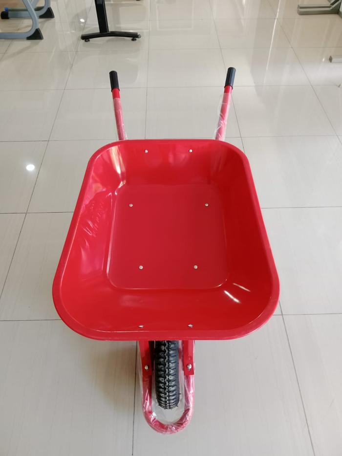 MANCINI Eco | Gerobak Sorong | Troli | Angkong | 10Kg (Warna : MERAH)