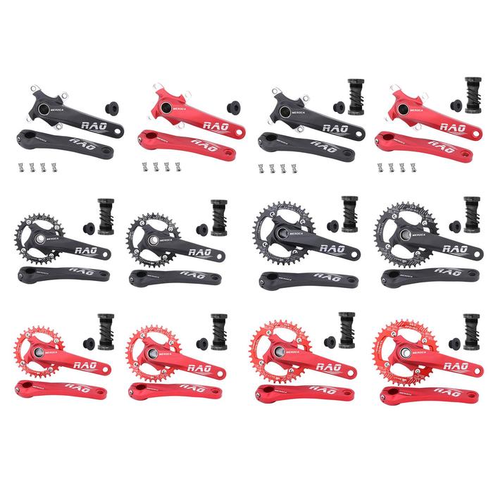 Bike Crankset 104BCD Chainring Bicycle Crankarm Parts BB