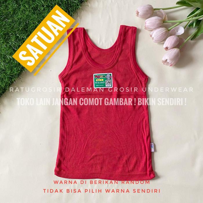 Agree Kids Kaos Dalam Anak Laki Laki Singlet Anak Cowok Kaos Rumah Tanpa Lengan Kaos Sport Anak