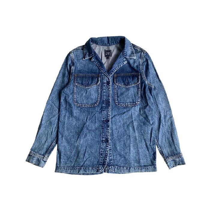 GAP Multipocket Denim Shirt For Women - M (Jaket Second/bekas Brand)