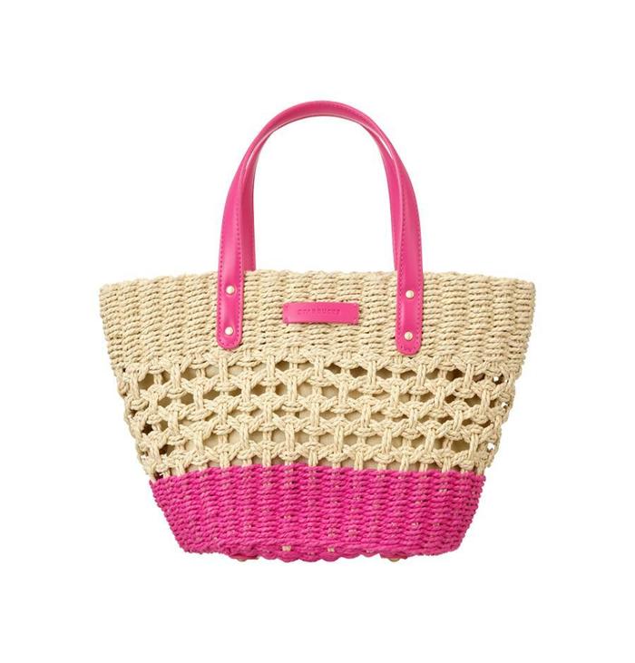 Starbucks Korea Tote Bag - Aloha Raffia