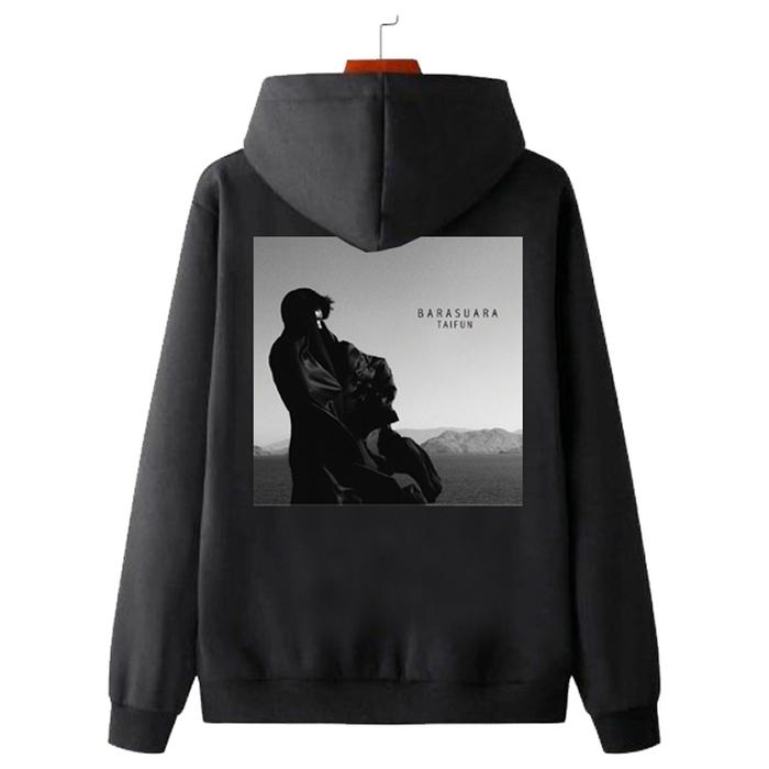 Sweater Barasuara Taifun Hoodie Bahan Cotton Fleece | Ritsleting & Jumper | Pullover & Zipper Hoodie