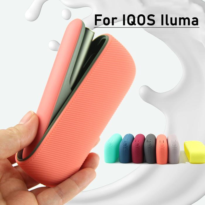 New Color Silicone Protective Case for IQOS ILUMA Anti-drop Shell +