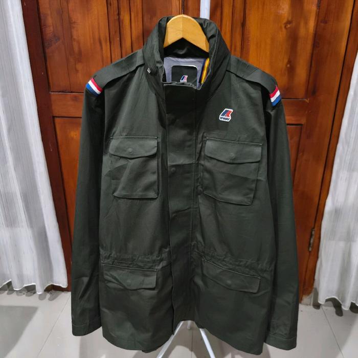 jaket kway manfield cotton 3layers high waterproof
