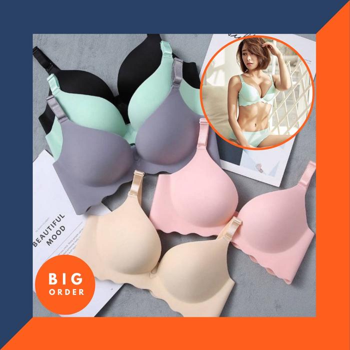 BH PUSH UP BRA CEWEK UNDERWARE WANITA BH BUSA POLOS SEXY PREMIUM BH38-BOS