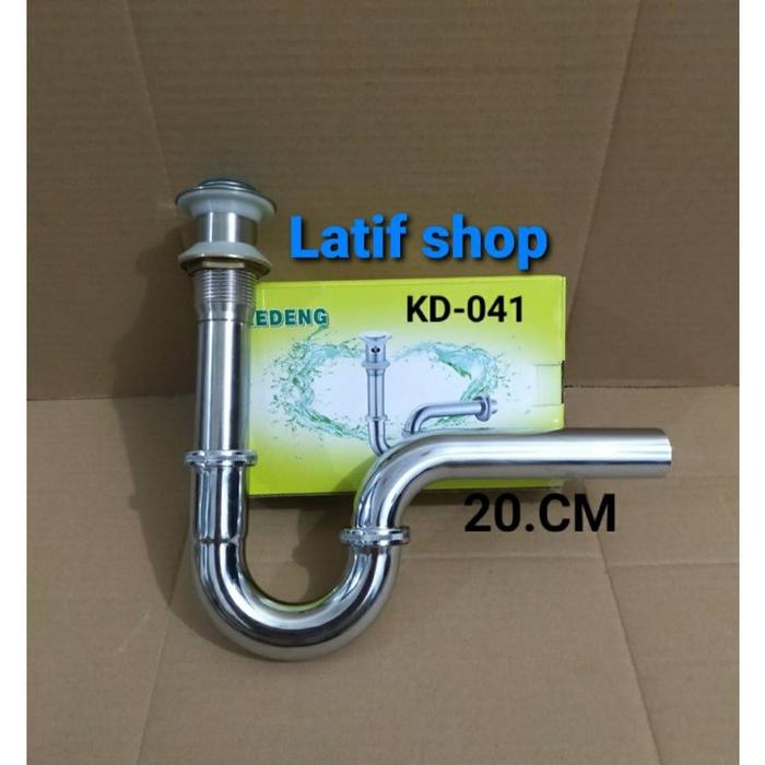 Sifon pencet wastafel. p trap wastafel .leher angsa pencet