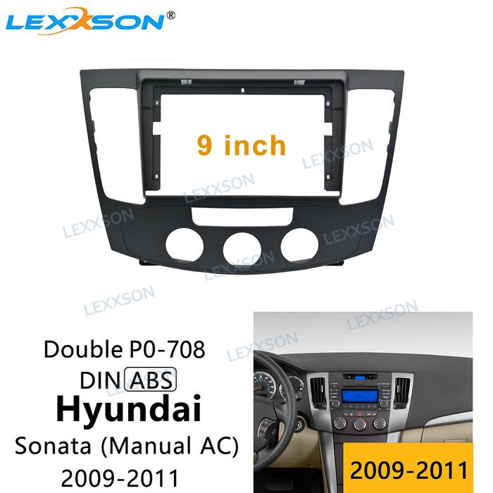 Fascia Mobil untuk Hyundai Sonata 2009 2010 2011 Panel Fitting