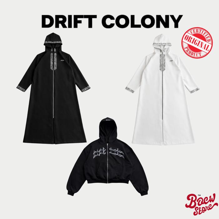 Drift Colony Drico Gamis Jubah & Hoodie [ORIGINAL]