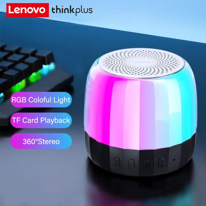 Lenovo K3 Plus Bluetooth Speaker Portable Wireless Speaker With RGB