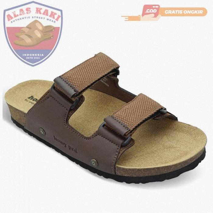 [PROMO LEBARAN] Sandal Homyped Maestro 06 Sandal Slide Pria Sendal Kulit Pria Sandal Pria Terbaru 20