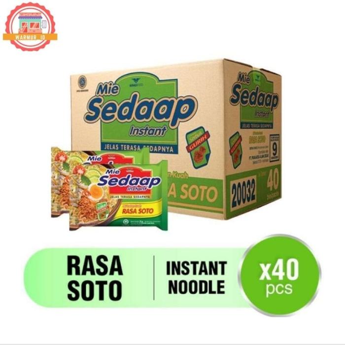 Sedaap Mie Rasa Soto (40 pcs/70g/1 dus)