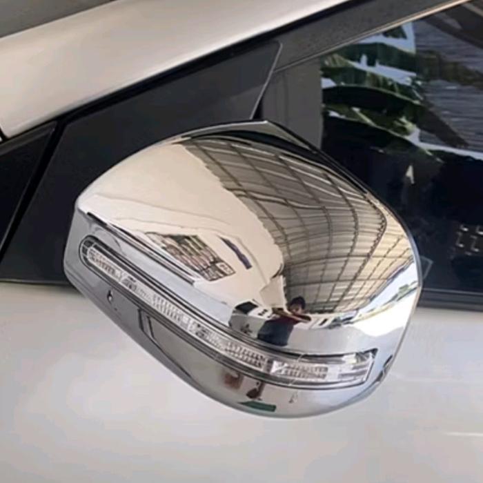 COVER SPION MODEL COPOT MOBIL ALL NEW AVANZA XENIA + LAMPU SEIN CHROME