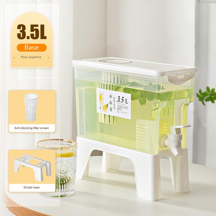 3.5L Freezer Water Jug Refrigerator Cold Water Bottle A Summer