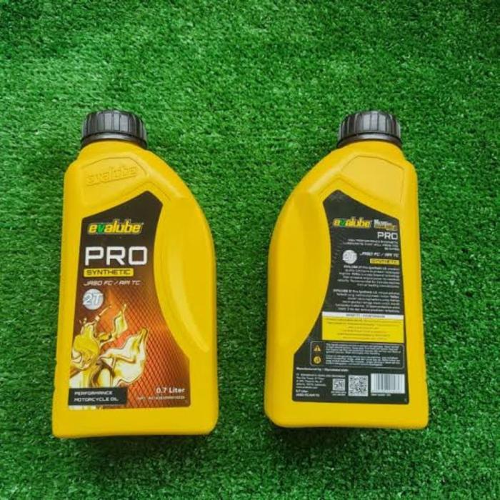 BEST SELLER Oli Evalube 2T Pro 0.7L Oli Samping Evalube Pro 700ml 2T Oli Samping Motor 2 Tak Origina