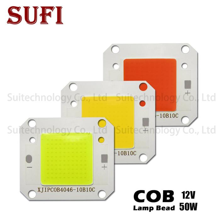 DC12V 50W LED COB chip Integrated Smart IC Driver Warm White Cool