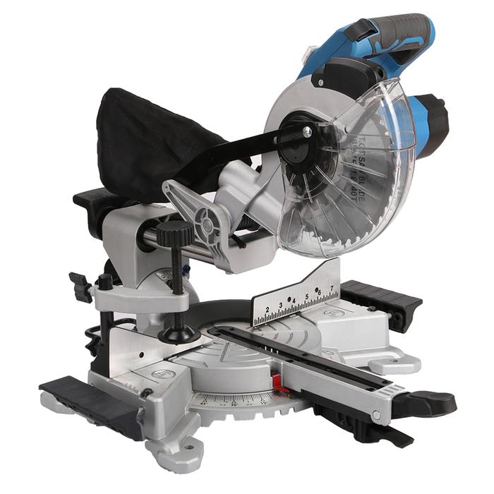 Sliding Miter Saw 20V 185mm 7-1/4'' Compound Miter Saw 3 Blades 3500