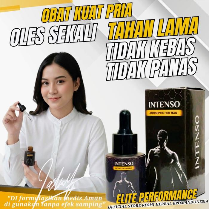 0BAT KUAT PRIA TAHAN LAMA INTENSO SERUM 100% BPOM AMPUH HERBAL TERSTANDAR CUKUP OLES SEKALI