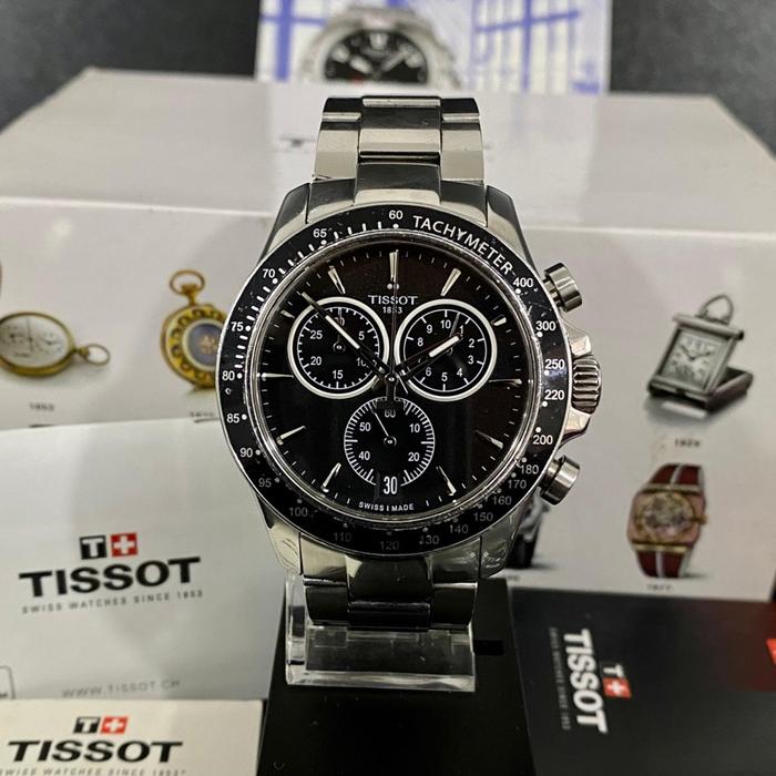 Tissot V8 T106417A 44mm Chronograph Date Quartz