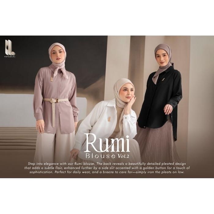 Heylocal rumi blouse Atasan Wanita