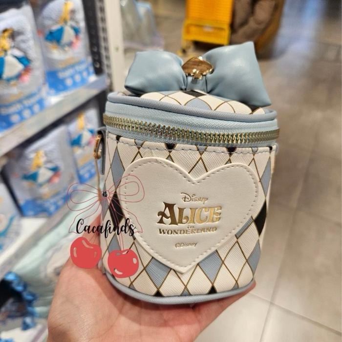 OHSOME x DisneyMini Barrel IP / Crossbody Bag Disney Alice In Wonderland Poker Collection